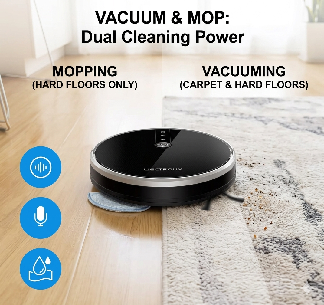 LICTROUX C30B Robot Vacuum - Comprehensive Specs & Verdict